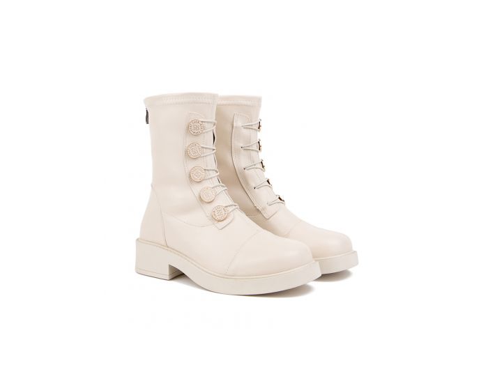 CO0003 Ankle boots รุ่นกระดุม CO