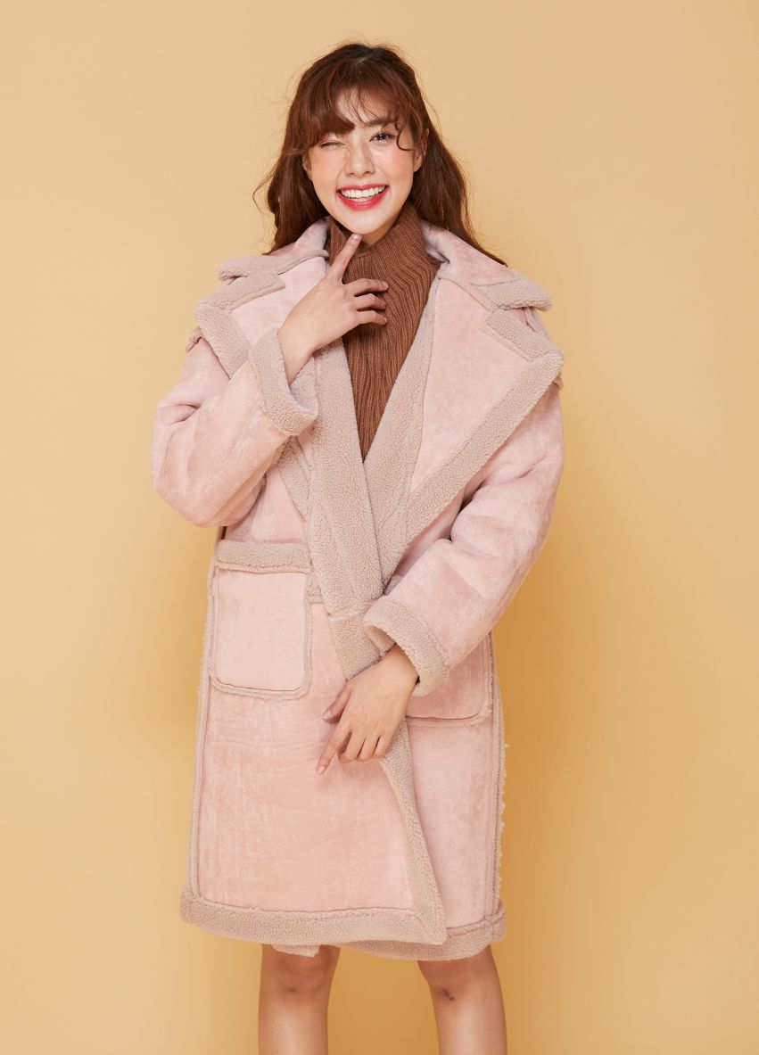 1007 Suede & Fur Colors Coat