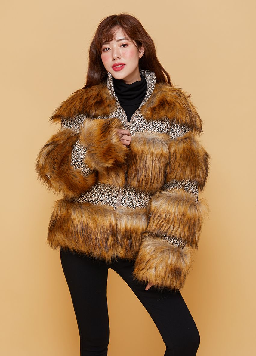 1034 Fur Layer Jacket