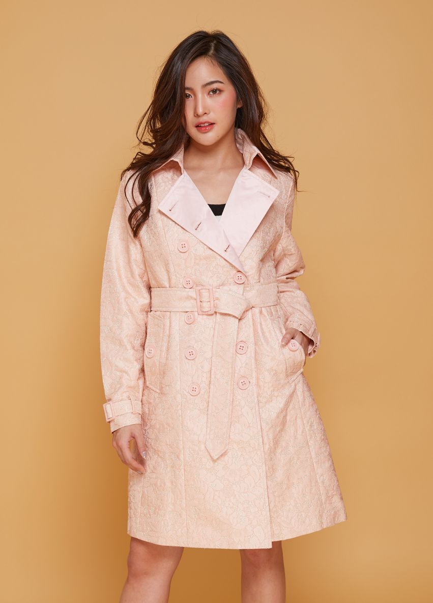 560 LACE TRENCH COAT