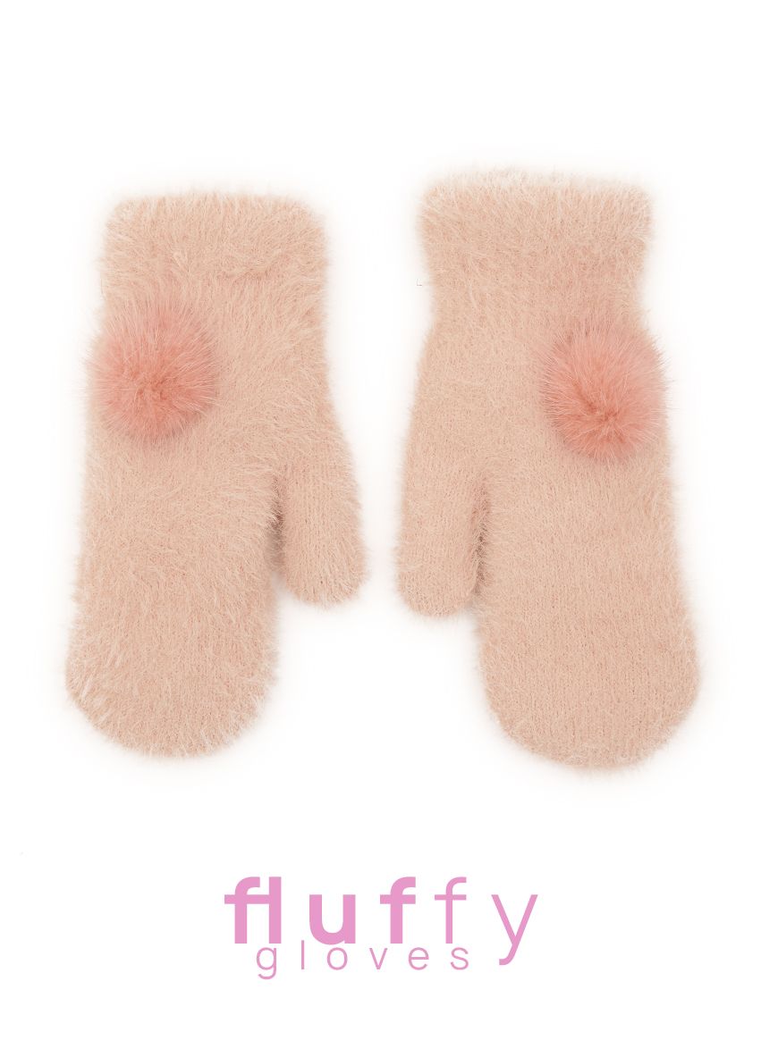 633 fluffy gloves