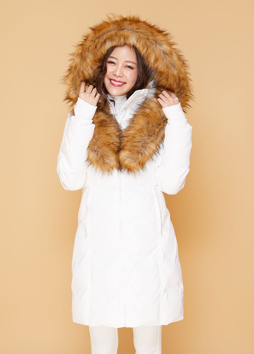 655 Fur Hood Puffy Coat -20 degree