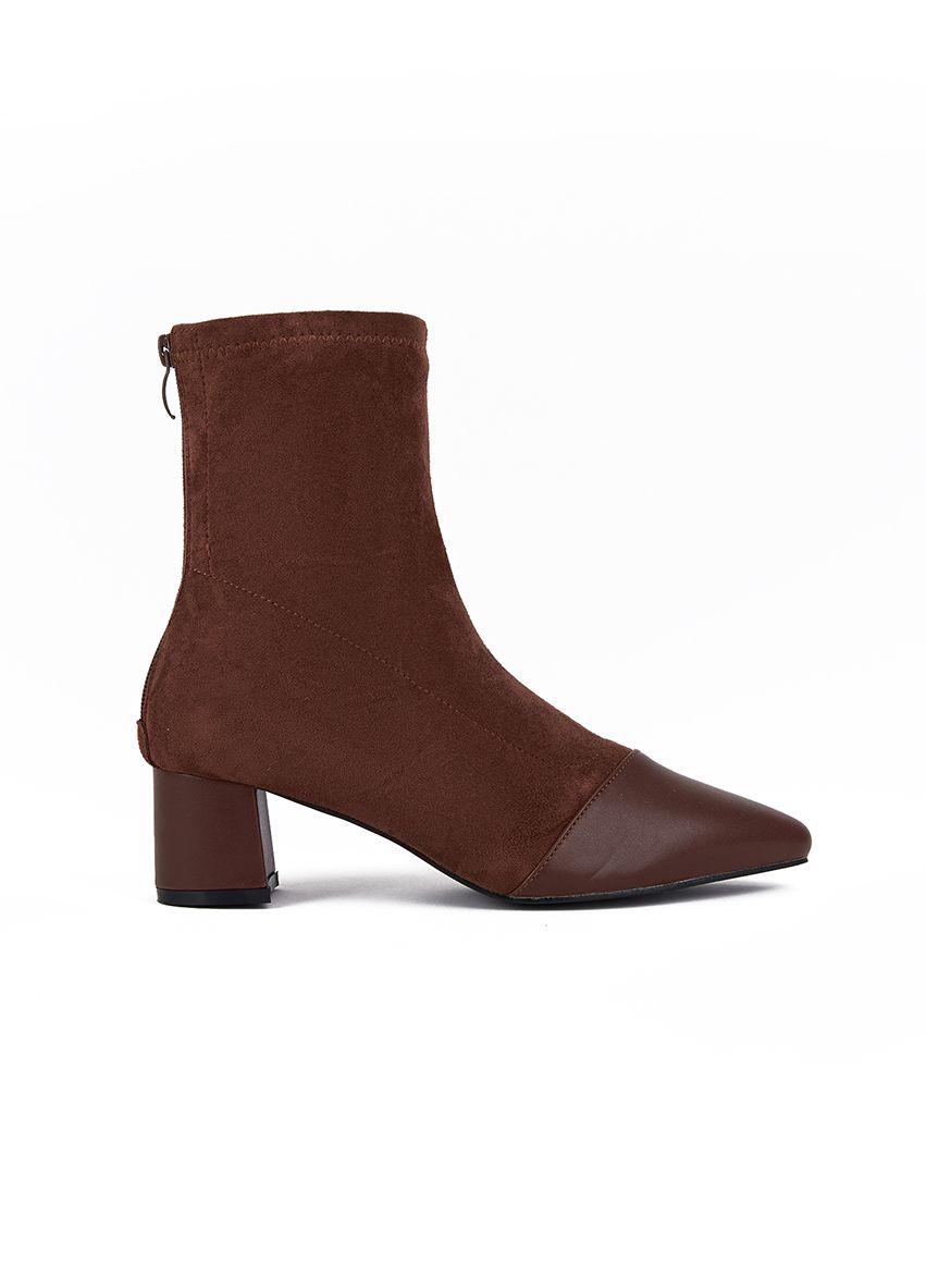 889 Suede & Leather Ankle Boot