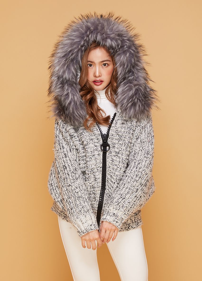 999 Sweater Extra Warm Big Fur