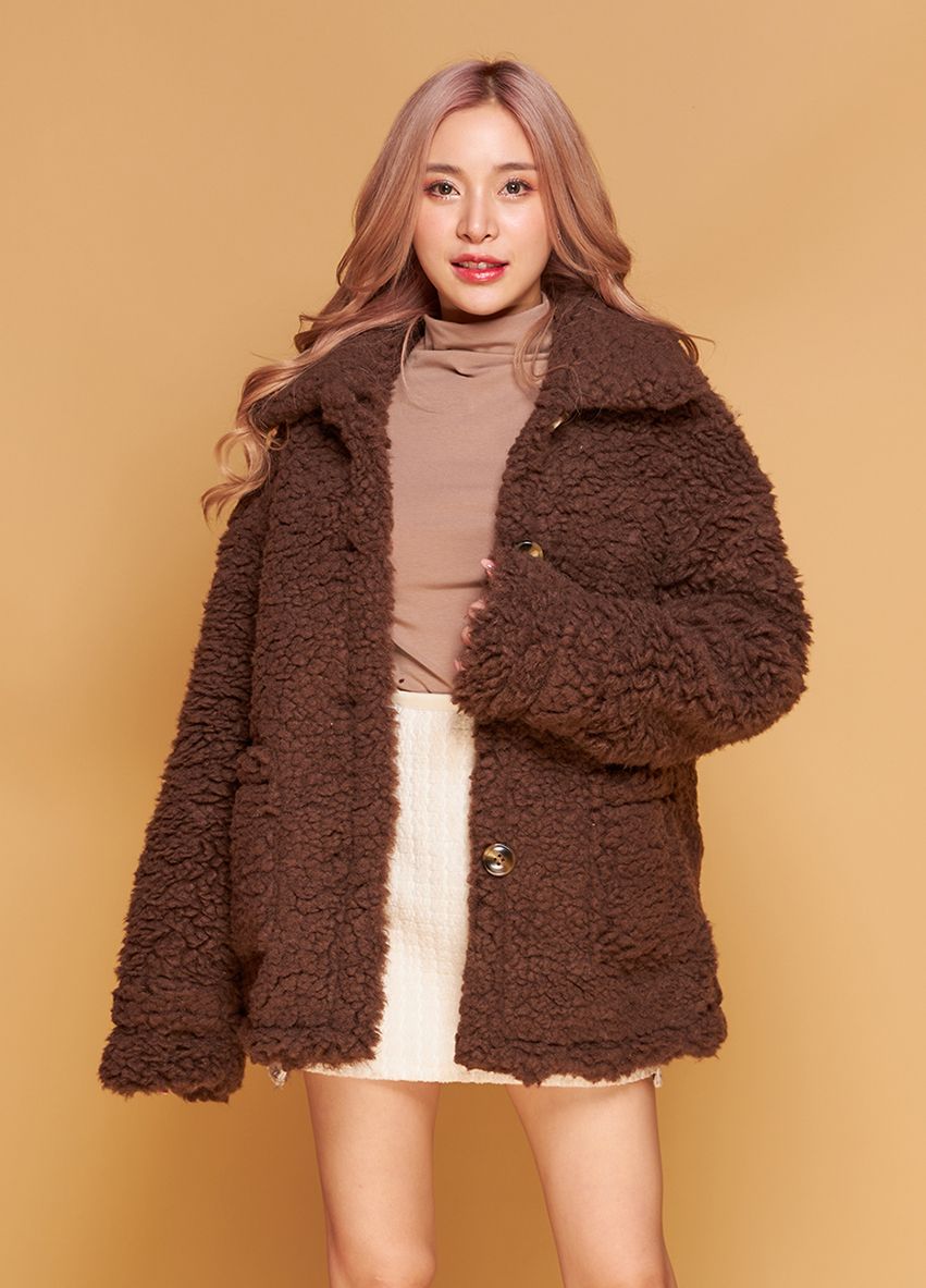 CO0020 Fur Coat Extra Warm