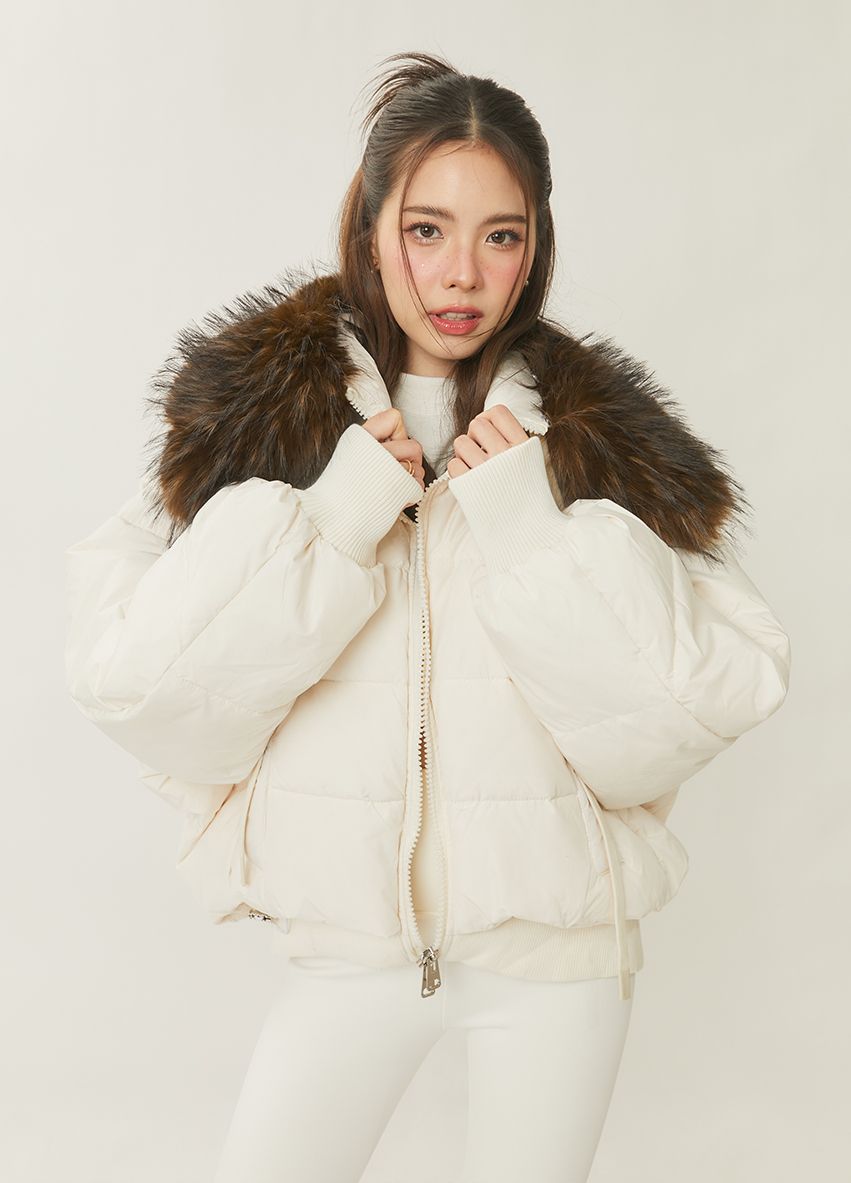 CO0636 BOMBER DOWN JACKET
