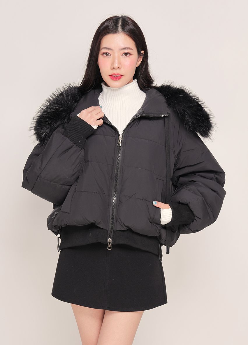 CO0636 BOMBER DOWN JACKET