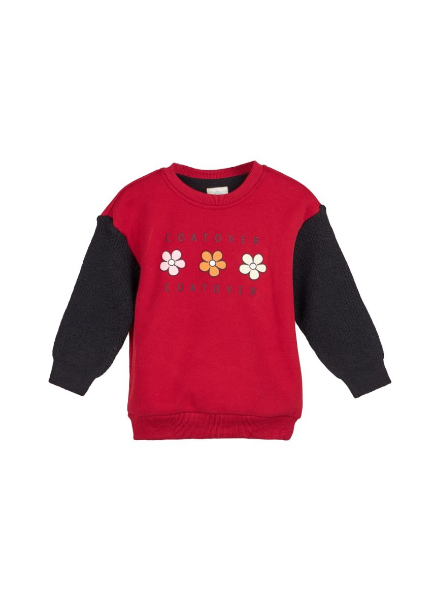 COK0020 Flower Bambi Top Sweater
